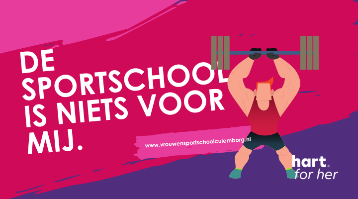 De sportschool is niets voor mij.