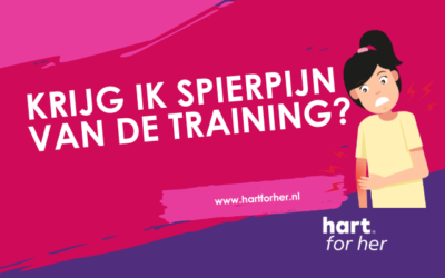 Krijg ik spierpijn van de training?