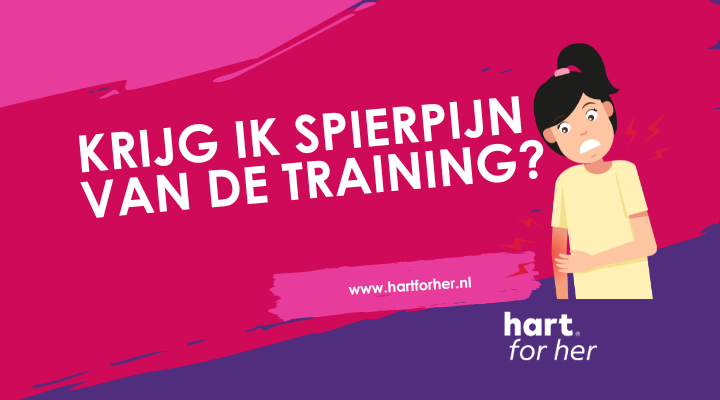 Krijg ik spierpijn van de training?
