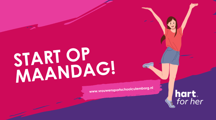 Start op maandag met sporten!