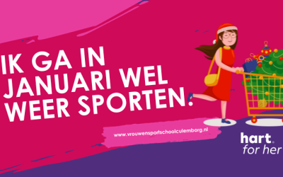 Ik ga in januari wel weer sporten…