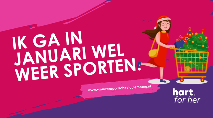 Blog; ik ga in januari wel weer sporten.